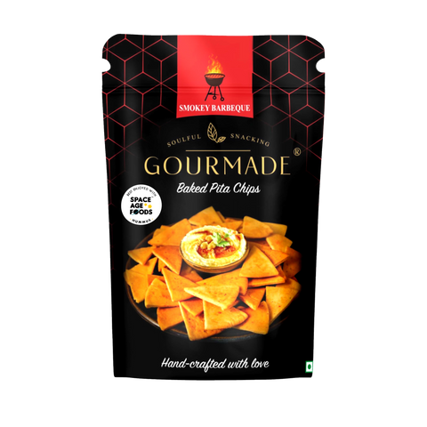 Baked Pita Chips 80g - Smokey Barbeque