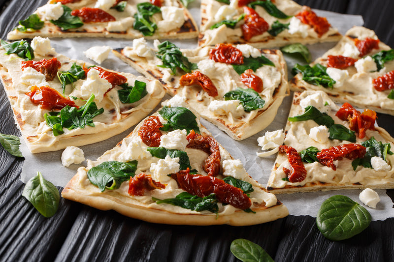 Hummus Pizza