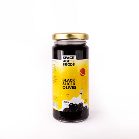 Black Sliced Olives. 230g