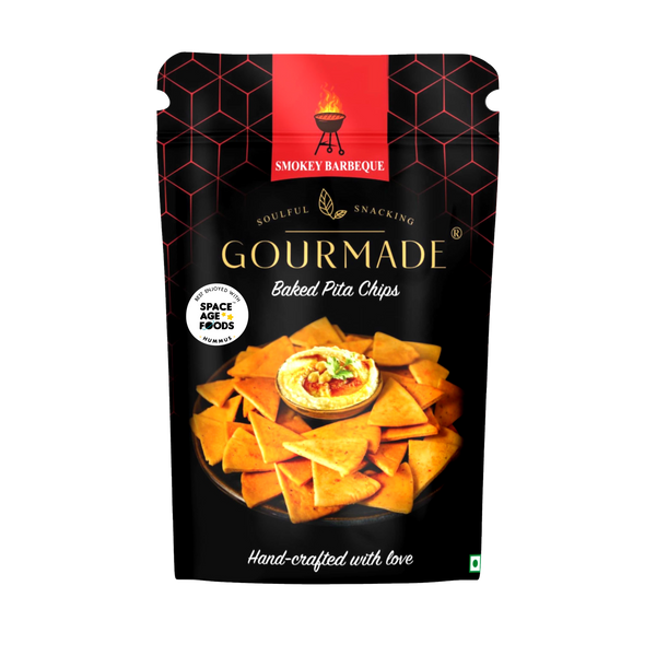 Baked Pita Chips 80g - Smokey Barbeque