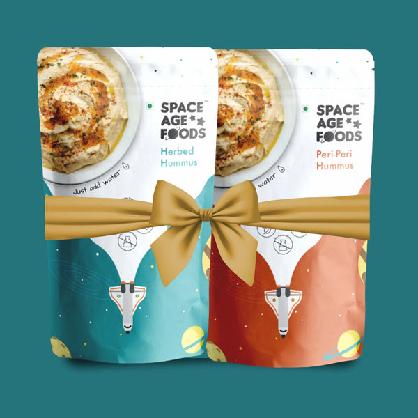 Herbed Hummus + Peri Peri Hummus (pack of 2)