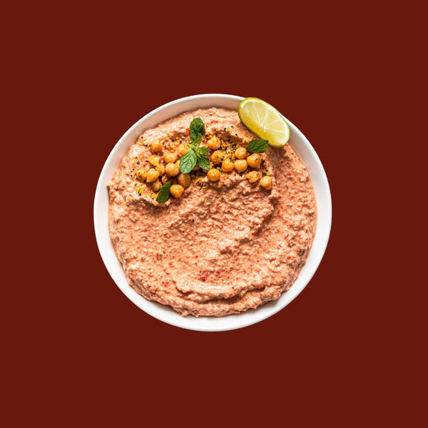Roasted Bell Pepper Hummus