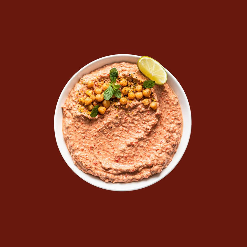 Roasted Bell Pepper Hummus