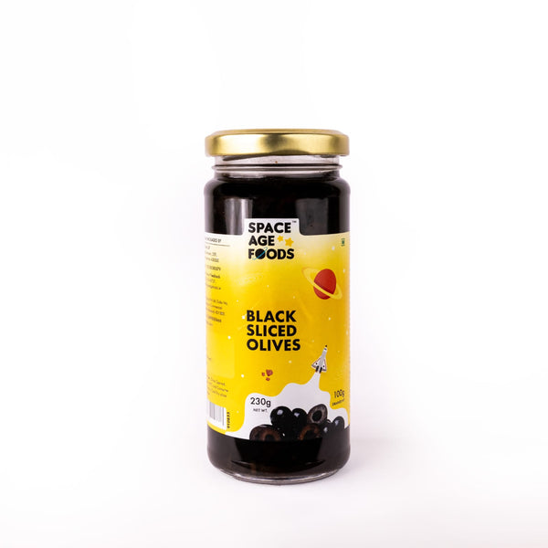 Black Sliced Olives. 230g