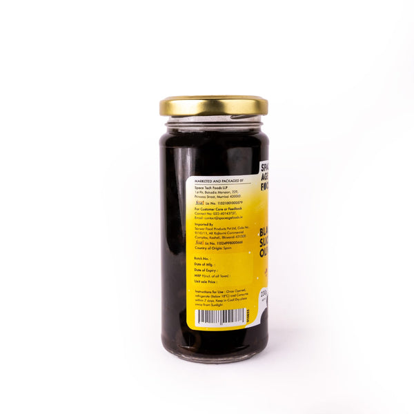 Black Sliced Olives. 230g