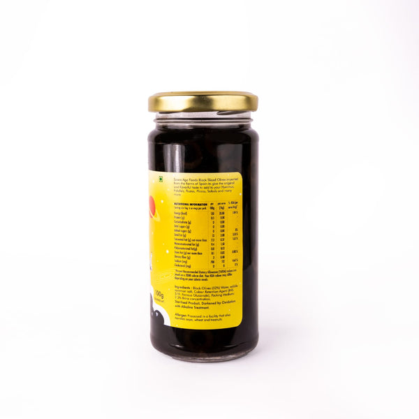 Black Sliced Olives. 230g