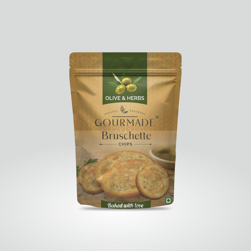 Bruschetta Chips 70g - Olive & Herbs