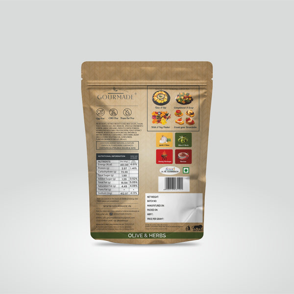 Bruschetta Chips 70g - Olive & Herbs