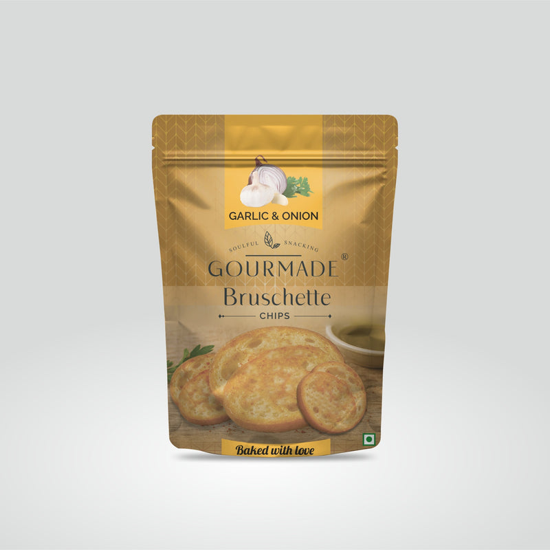 Bruschetta Chips 70g - Garlic & Onion