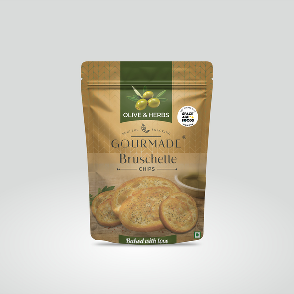 Bruschetta Chips 70g - Olive & Herbs