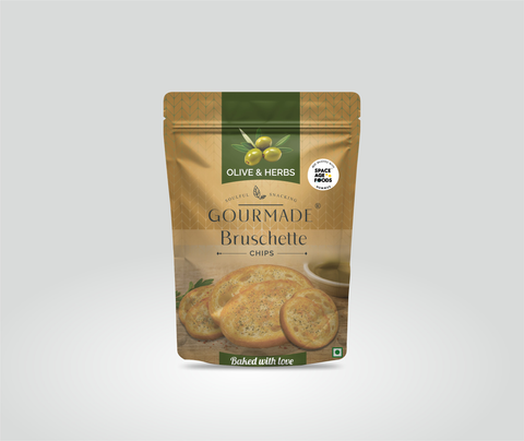 Bruschetta Chips 70g - Olive & Herbs